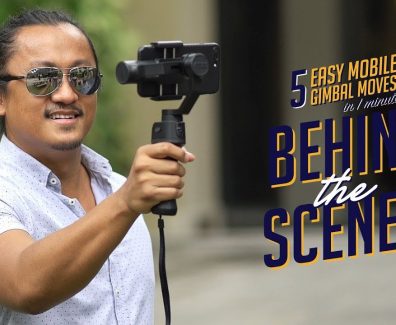 Behind the Scenes of 5 Easy Mobile Gimbal Moves in 1 minute