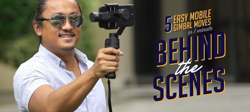 Behind the Scenes of 5 Easy Mobile Gimbal Moves in 1 minute