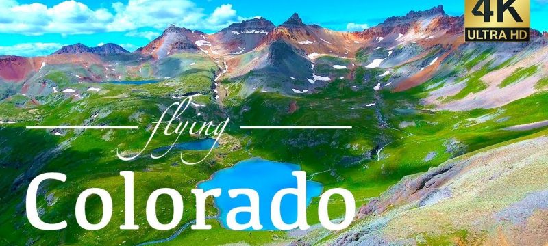 Colorado By Drone – Telluride, Aspen, Ice Lakes, Blue Lakes Trail, & More 4K Travel Footage