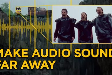How to make audio sound far away | Audio Tips for Filmmaking