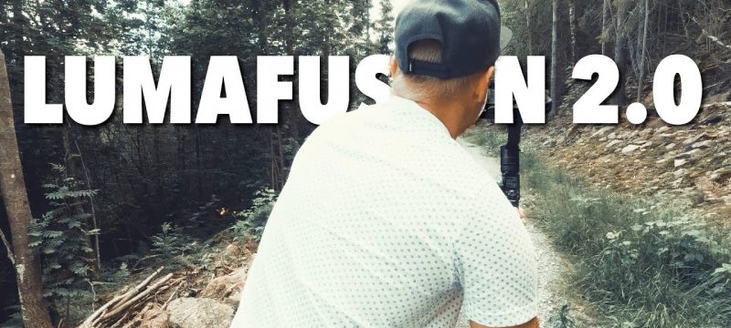 LumaFusion 2.0 Text Behind Moving Subjects Tutorial