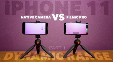 iPhone 11 Native Camera vs FiLMiC Pro Log | DYNAMIC RANGE