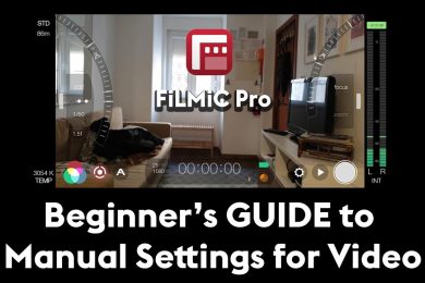 How to Set Manual Controls for Video (FiLMiC Pro)