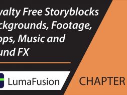 6-1 Storyblocks for LumaFusion: Royalty Free Backgrounds, Footage, Loops, Music and Sound FX