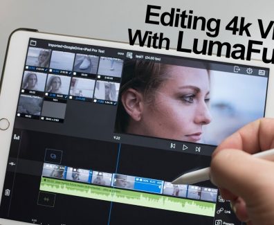 Editing 4k video with LumaFusion on the iPad Pro – Part 1