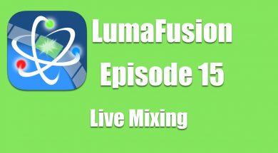 Ep 15 Audio: Live mixing – fading and key framing audio