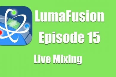 Ep 15 Audio: Live mixing – fading and key framing audio