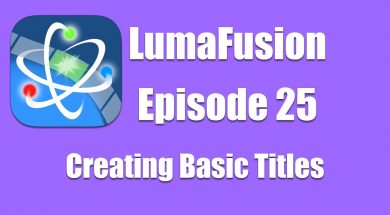 Ep 25 Titles: Creating Basic Titles