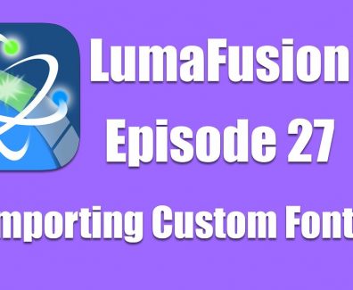 Ep 27 Titles: Importing Custom Fonts