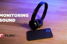 How To Monitor Audio in FiLMiC PRO (w/external mic + headphones)