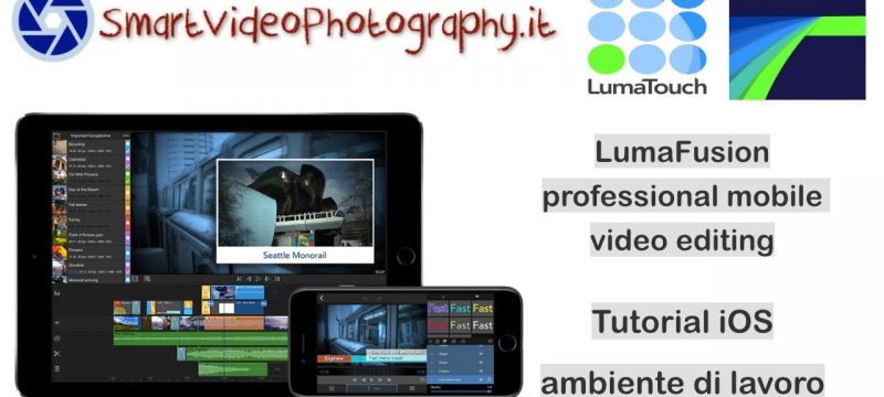 LumaFusion   tutorial 01   Ambiente di lavoro