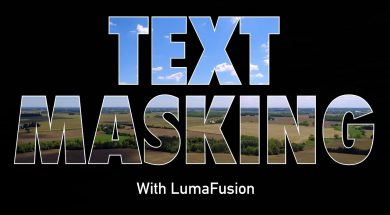 Text Masking Titles In LumaFusion | Tutorial