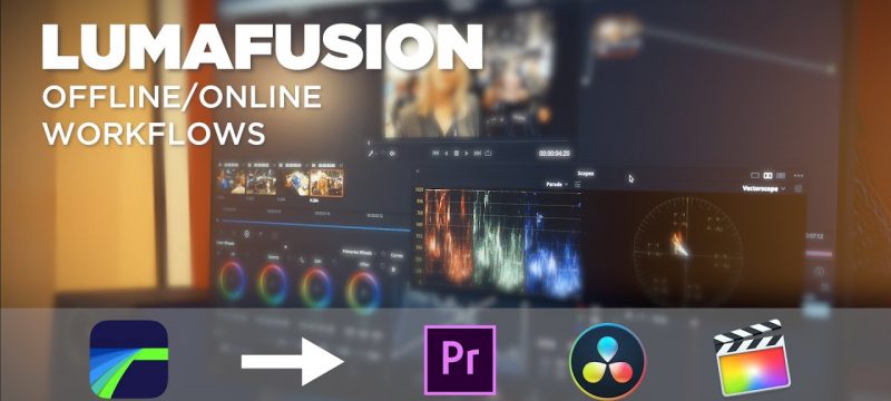 Edit on iPad w/LUMAFUSION… Then FINISH in Resolve or Premiere Pro!