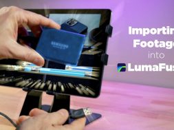 EASILY Connect an SSD To iPhone or Older iPad (to use w/ LumaFusion)