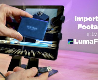 EASILY Connect an SSD To iPhone or Older iPad (to use w/ LumaFusion)