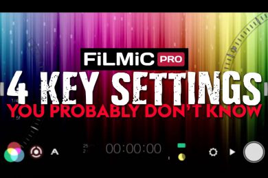 4 KEY Filmic Pro Settings You Might Not Know
