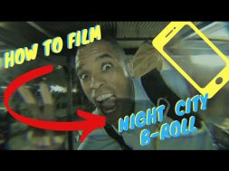 How To Film City Night B-ROLL | Mobile Filmmaking | Super 16 App