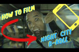 How To Film City Night B-ROLL | Mobile Filmmaking | Super 16 App