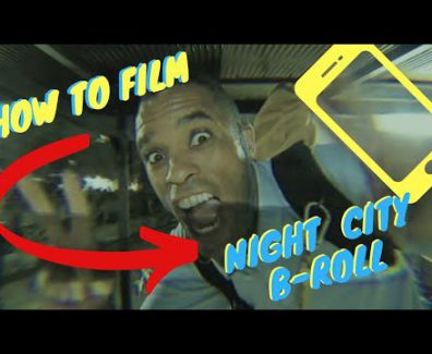 How To Film City Night B-ROLL | Mobile Filmmaking | Super 16 App